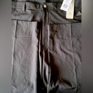 Adidas black casual pants. Men’s size 46 x 30